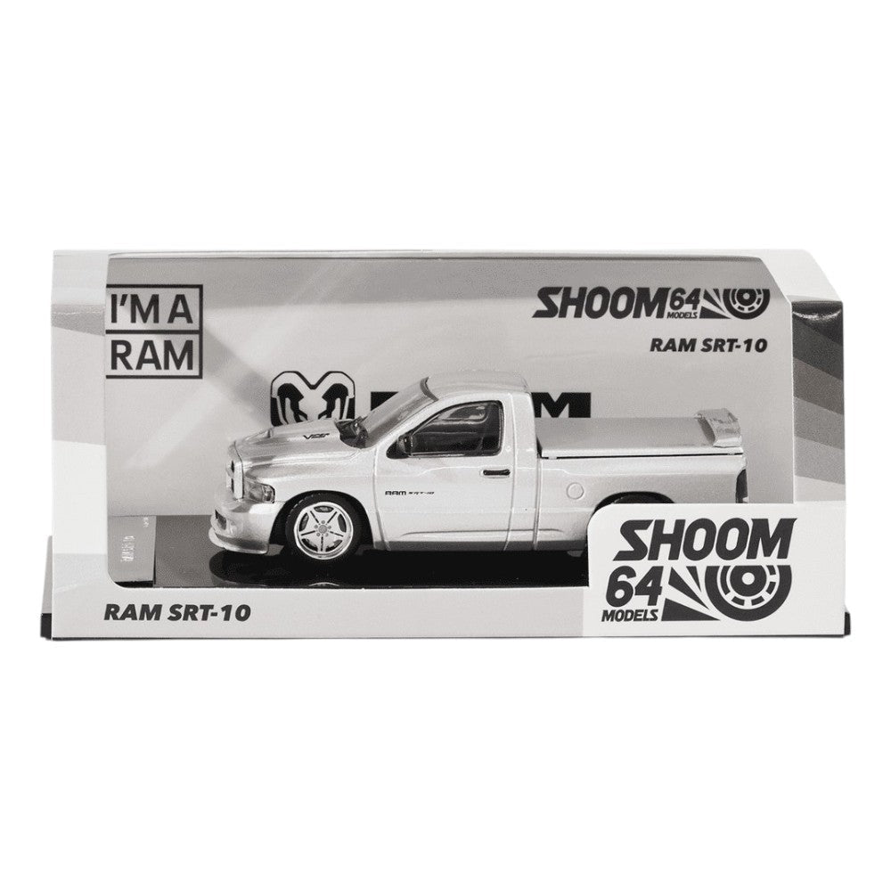 Shoom64 - 2003 Dodge Ram SRT - 10 - Silver - Top CollectiblesDiecastShoom64