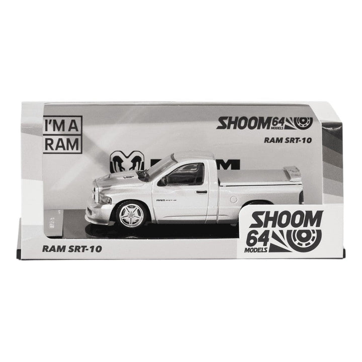 Shoom64 - 2003 Dodge Ram SRT - 10 - Silver - Top CollectiblesDiecastShoom64