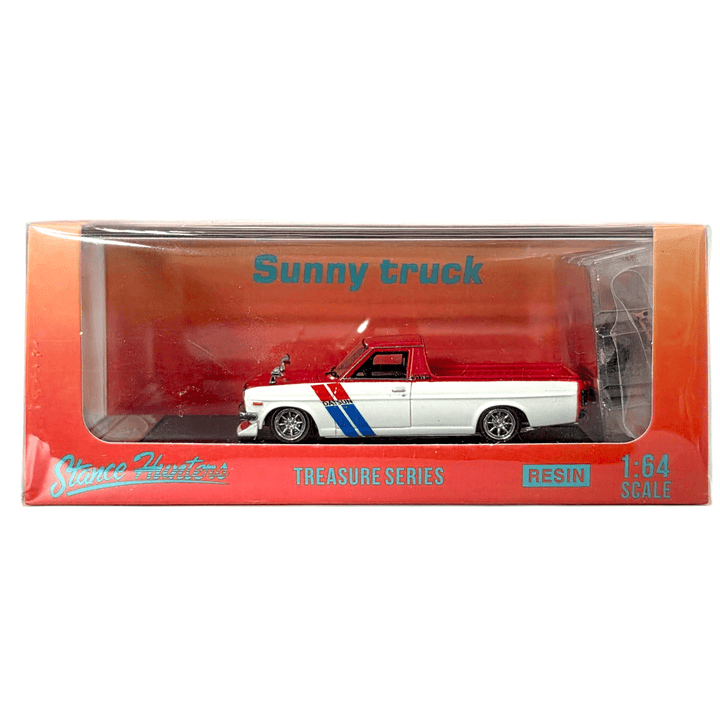 Stance Hunters - Datsun Sunny Truck w/ Accessories "BRE" - Treasure Series *Resin* - Top CollectiblesDiecastStance Hunters