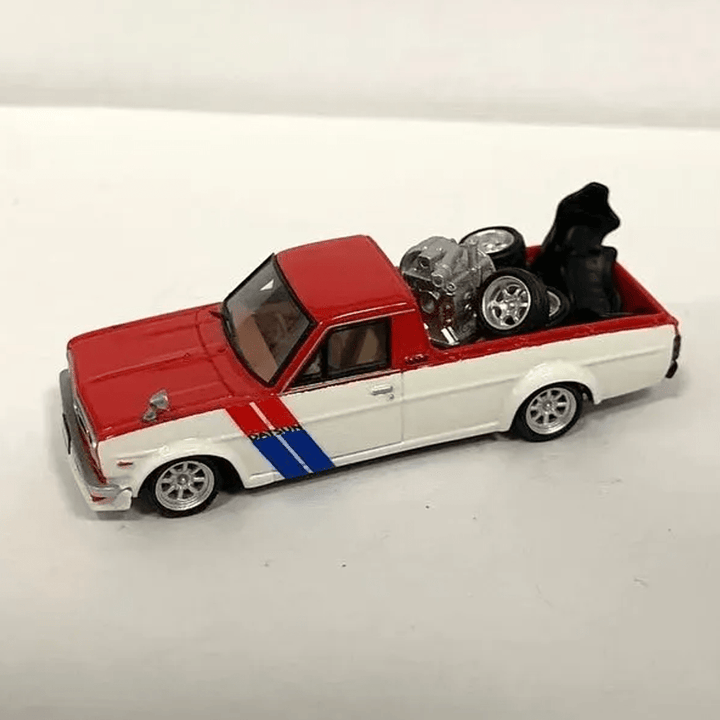 Stance Hunters - Datsun Sunny Truck w/ Accessories "BRE" - Treasure Series *Resin* - Top CollectiblesDiecastStance Hunters