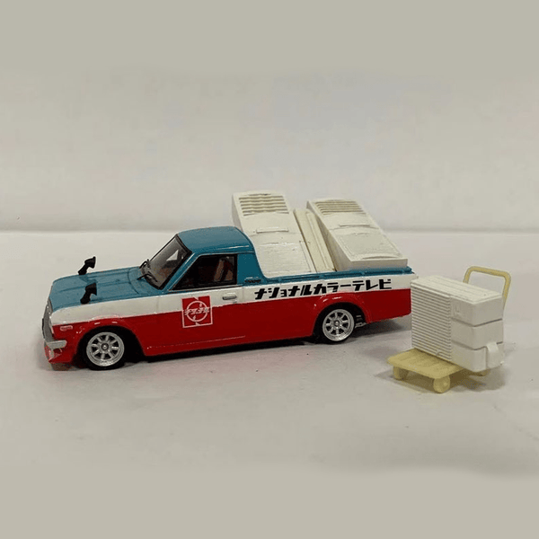 Stance Hunters - Datsun Sunny Truck w/ Accessories - Treasure Series *Resin* - Top CollectiblesDiecastStance Hunters