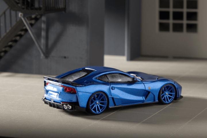 Stance Hunters - Ferrari 812 Novitec N - Largo - Blue - Top CollectiblesDiecastStance Hunters