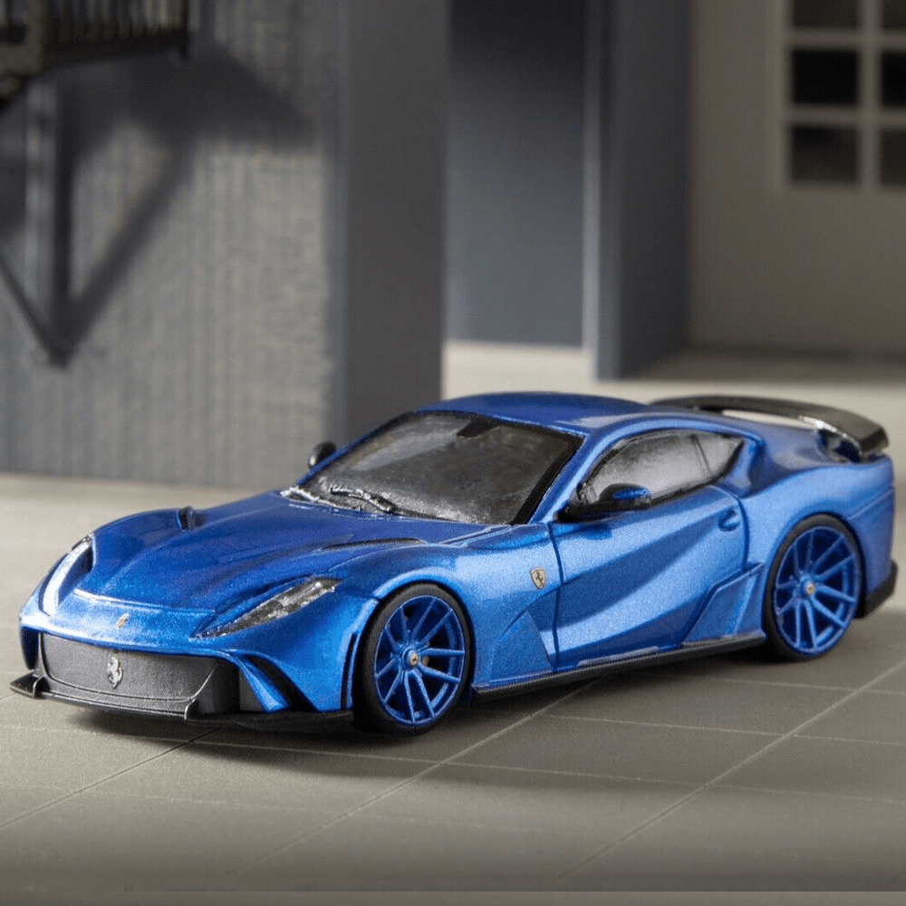 Stance Hunters - Ferrari 812 Novitec N - Largo - Blue - Top CollectiblesDiecastStance Hunters