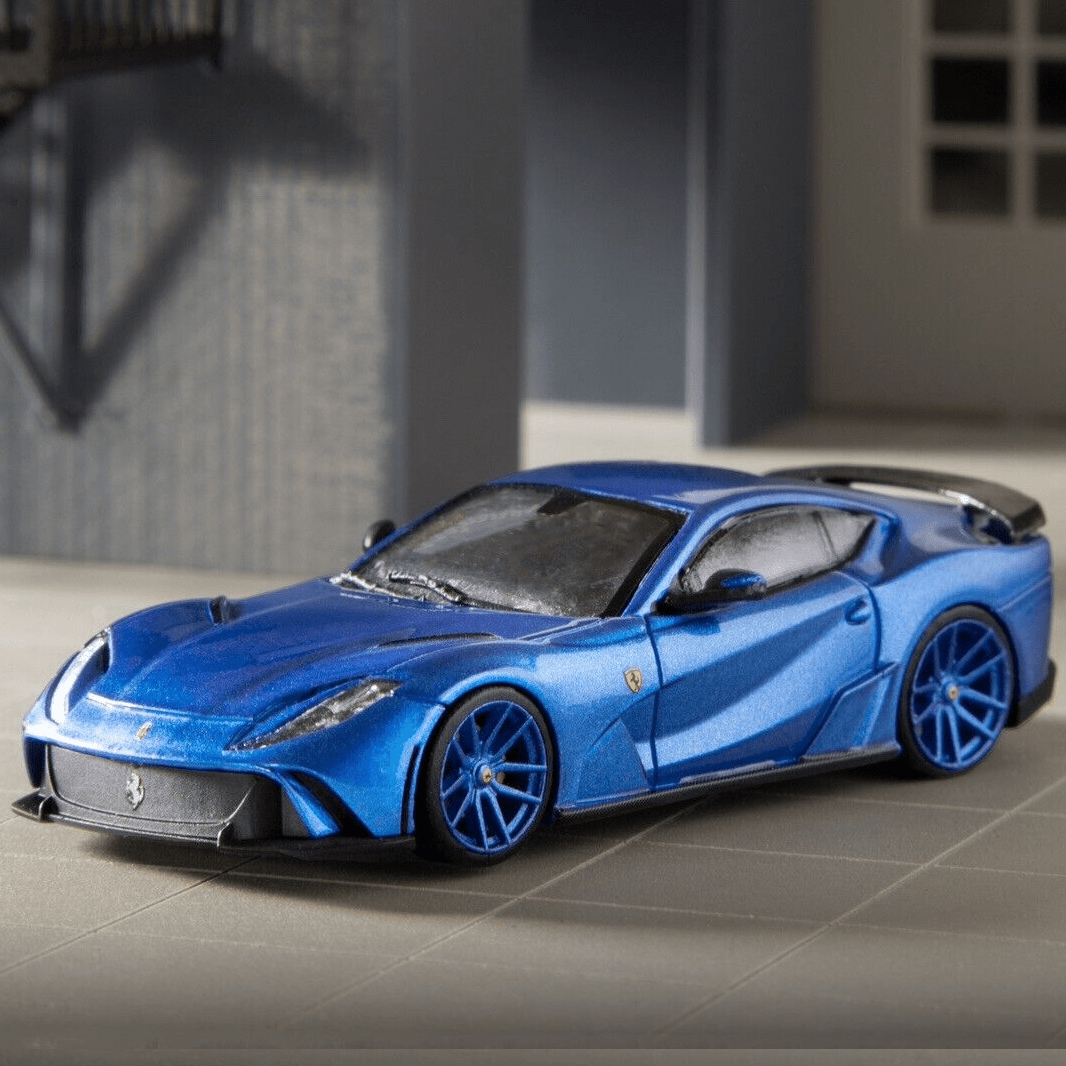 Stance Hunters - Ferrari 812 Novitec N - Largo - Blue - Top CollectiblesDiecastStance Hunters