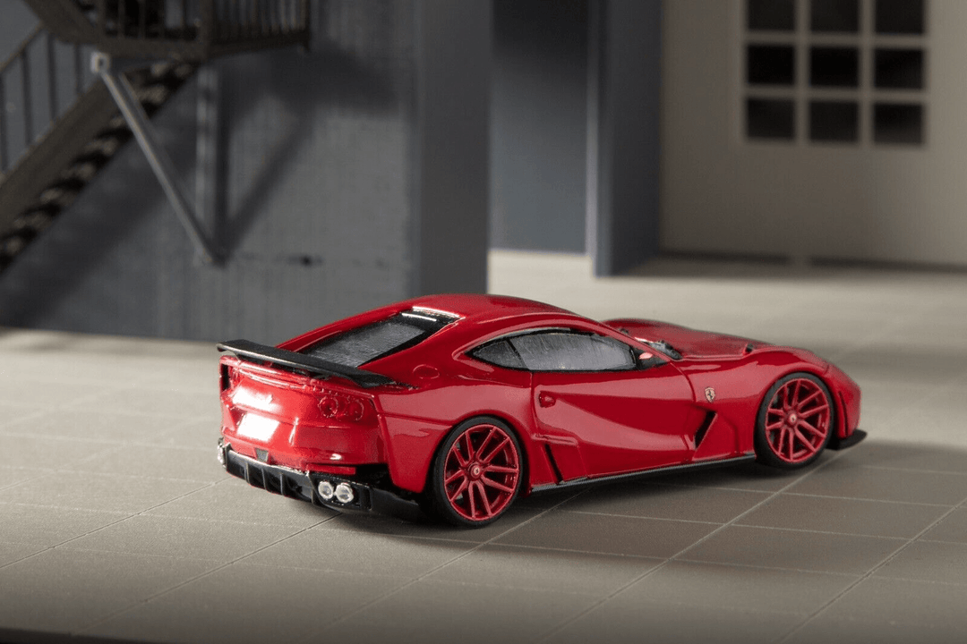 Stance Hunters - Ferrari 812 Novitec N - Largo - Red - Top CollectiblesDiecastStance Hunters