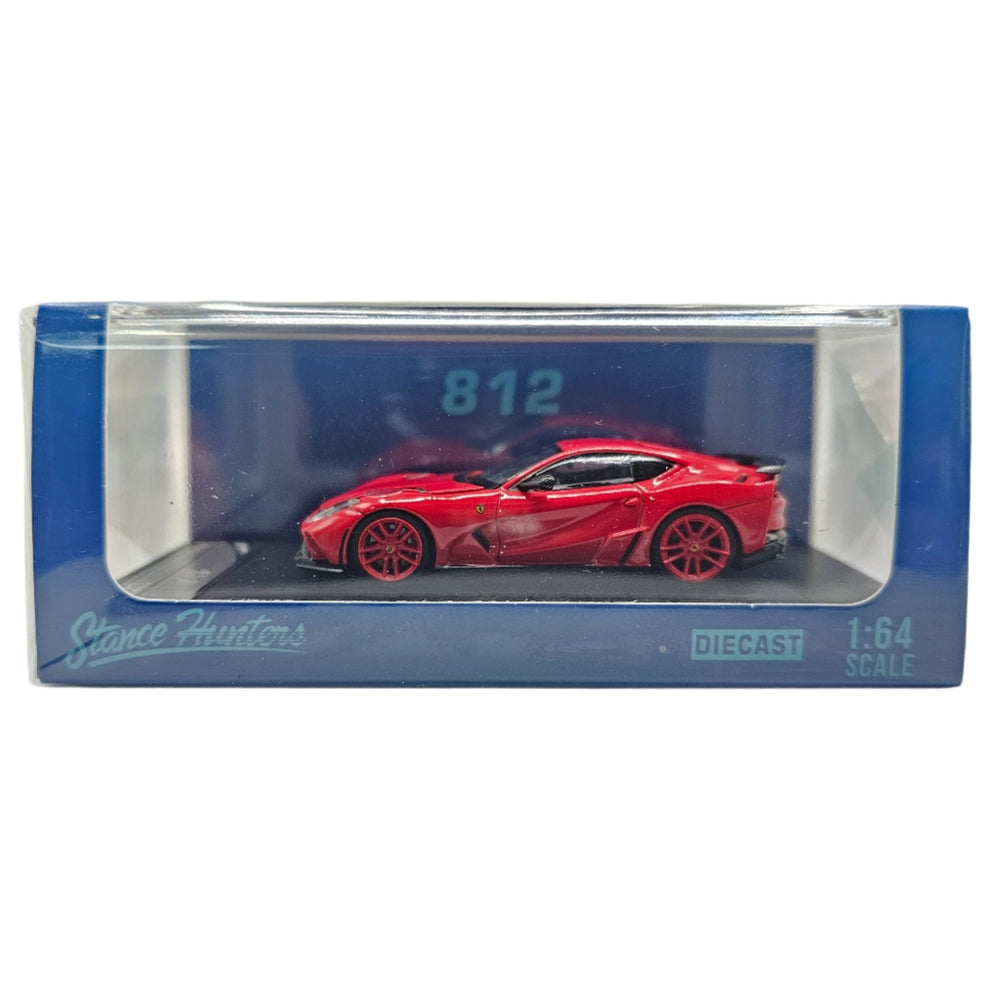 Stance Hunters - Ferrari 812 Novitec N - Largo - Red - Top CollectiblesDiecastStance Hunters