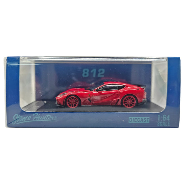 Stance Hunters - Ferrari 812 Novitec N - Largo - Red - Top CollectiblesDiecastStance Hunters