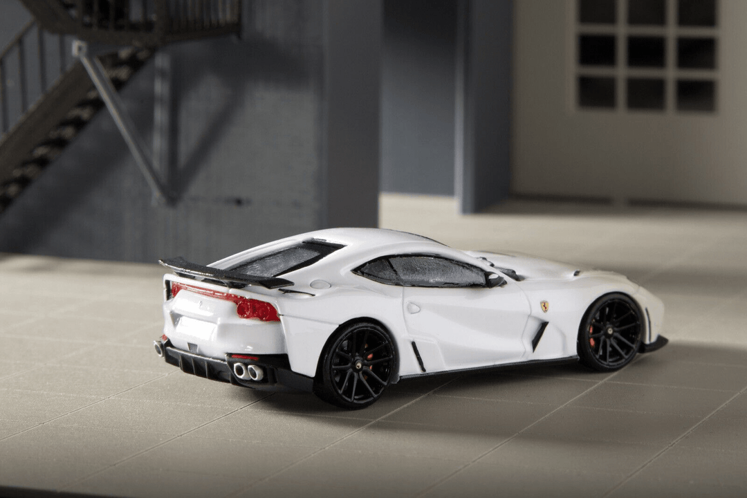 Stance Hunters - Ferrari 812 Novitec N - Largo - White - Top CollectiblesDiecastStance Hunters