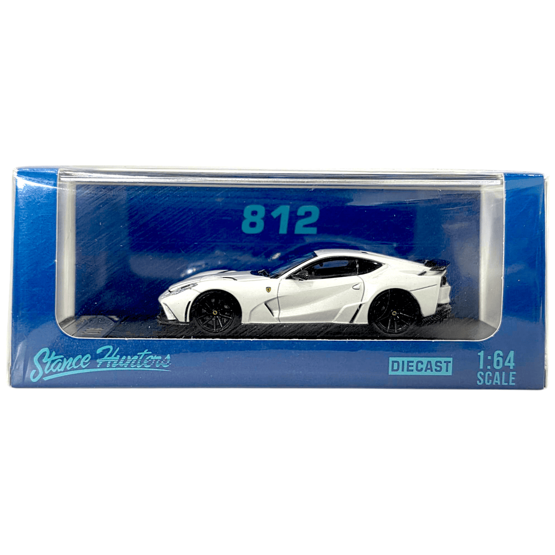 Stance Hunters - Ferrari 812 Novitec N - Largo - White - Top CollectiblesDiecastStance Hunters