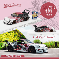 Stance Hunters - Porsche 911 (964) RWB "Akiba" *Resin* - Top CollectiblesDiecastStance Hunters