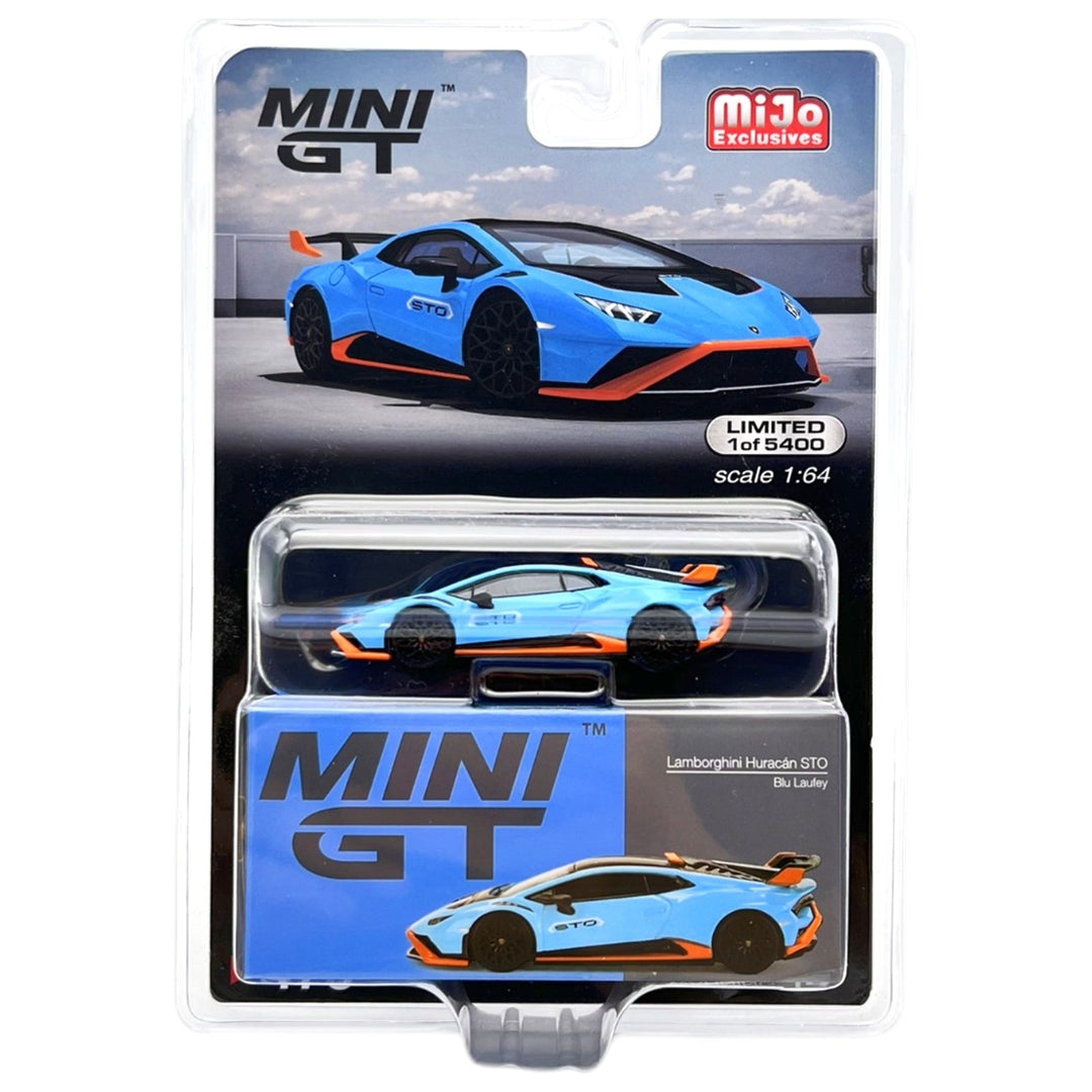 Mini GT - Lamborghini Huracan STO - Blu Laufey