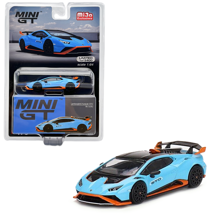 Mini GT - Lamborghini Huracan STO - Blu Laufey