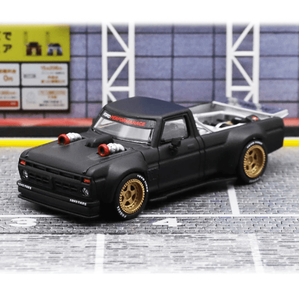 Street Warrior - 1977 Ford F - 150 Hoonitruck "Matte Black" - Top CollectiblesDiecastStreet Weapon