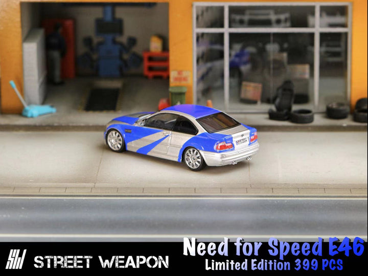 Street Warrior - BMW E46 M3 CSL - Need For Speed - Top CollectiblesDiecastStreet Weapon