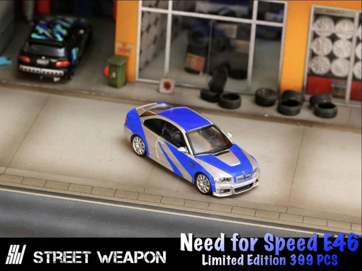 Street Warrior - BMW E46 M3 CSL - Need For Speed - Top CollectiblesDiecastStreet Weapon