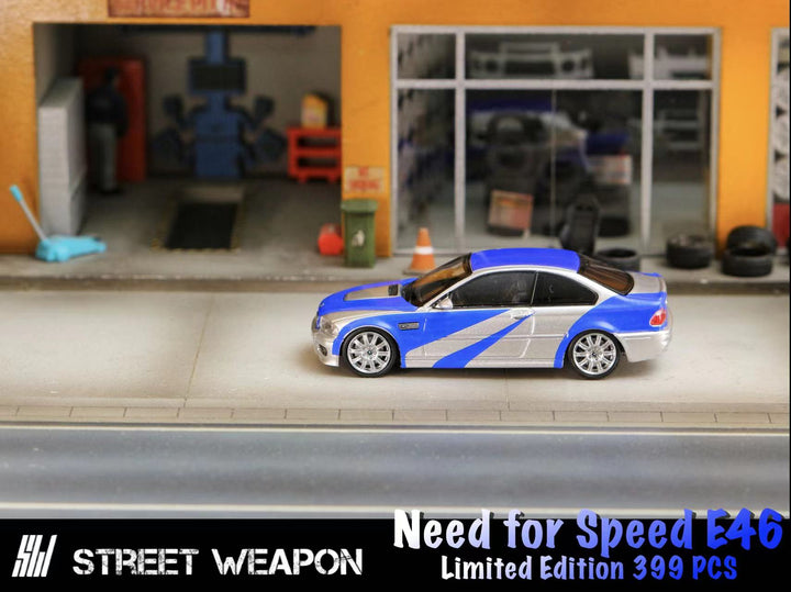 Street Warrior - BMW E46 M3 CSL - Need For Speed - Top CollectiblesDiecastStreet Weapon