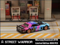 Street Warrior - Ford Mustang "Hoonicorn" RTR 1965 - Monster / Pink Flower - Top CollectiblesDiecastStreet Weapon