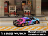 Street Warrior - Ford Mustang "Hoonicorn" RTR 1965 - Monster / Pink Flower - Top CollectiblesDiecastStreet Weapon