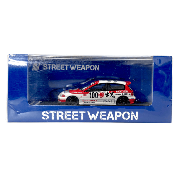 Street Weapon - Honda Civic (EG6) "Idemitsu Motion" - Top CollectiblesDiecastStreet Weapon