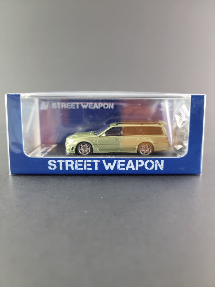 Street Weapon - Nissan Stagea R34 with Roof Box - Top CollectiblesDiecastStreet Weapon