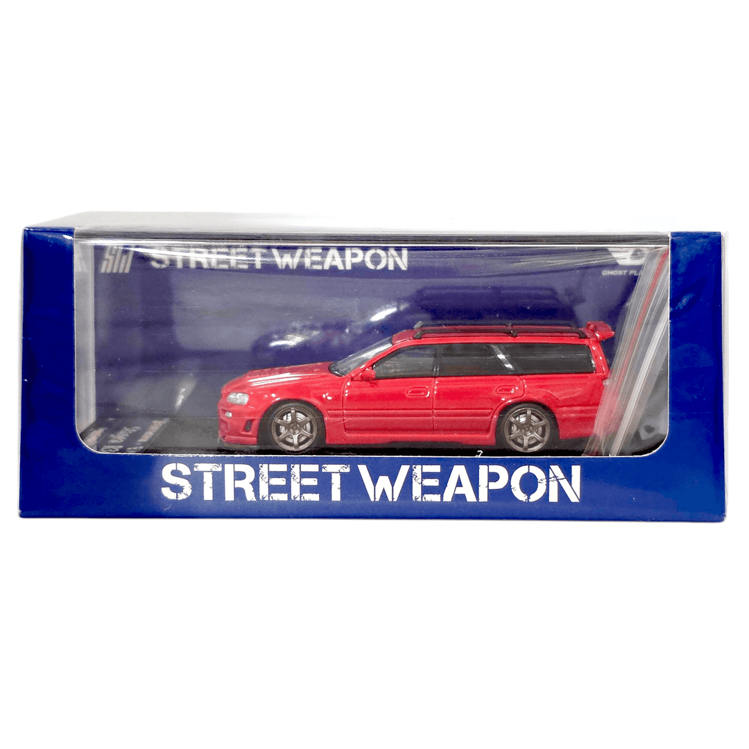 Street Weapon - Nissan Stagea R34 with Roof Box - Top CollectiblesDiecastStreet Weapon