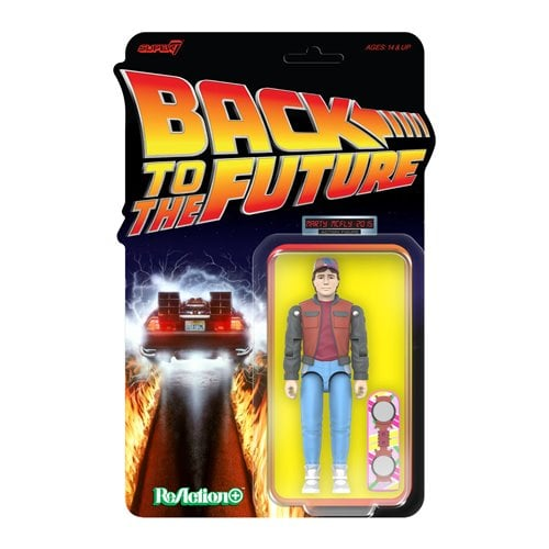 Super7 - Back To The Future Marty McFly 2015 3 3/4-Inch ReAction+ Figure - Top CollectiblesVinyl FiguresSuper7