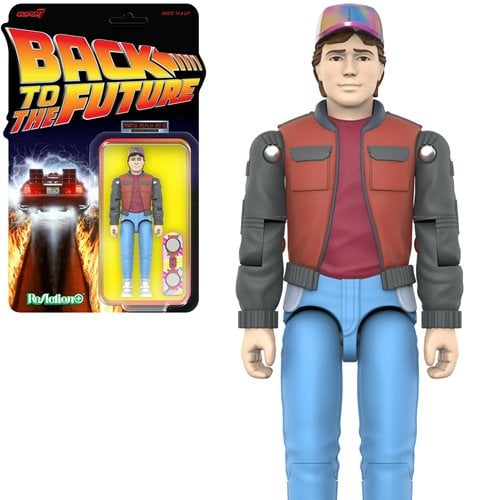 Super7 - Back To The Future Marty McFly 2015 3 3/4-Inch ReAction+ Figure - Top CollectiblesVinyl FiguresSuper7