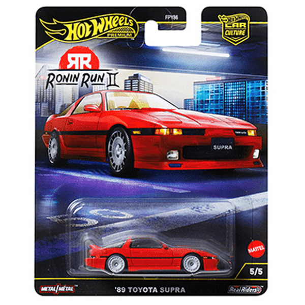 Hot Wheels - '89 Toyota Supra - 2025 Ronin Run II Series
