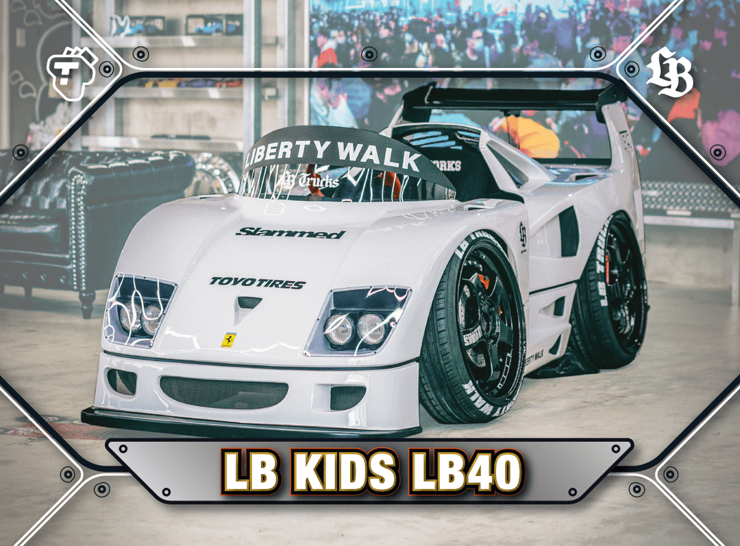 Tarmac Cards - LB KIDS LB40 - Silver Parallel - Non Serialized - Liberty Walk Collectible Trading Cards Volume 1 - Top CollectiblesDiecastTarmac Works