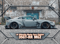Tarmac Cards - LB Silhouette Works Zero Fighter 35GT - RR MGZ - LB - Liberty Walk Collectible Trading Cards Volume 1 *Serialized 86/99* - Top CollectiblesDiecastTarmac Works