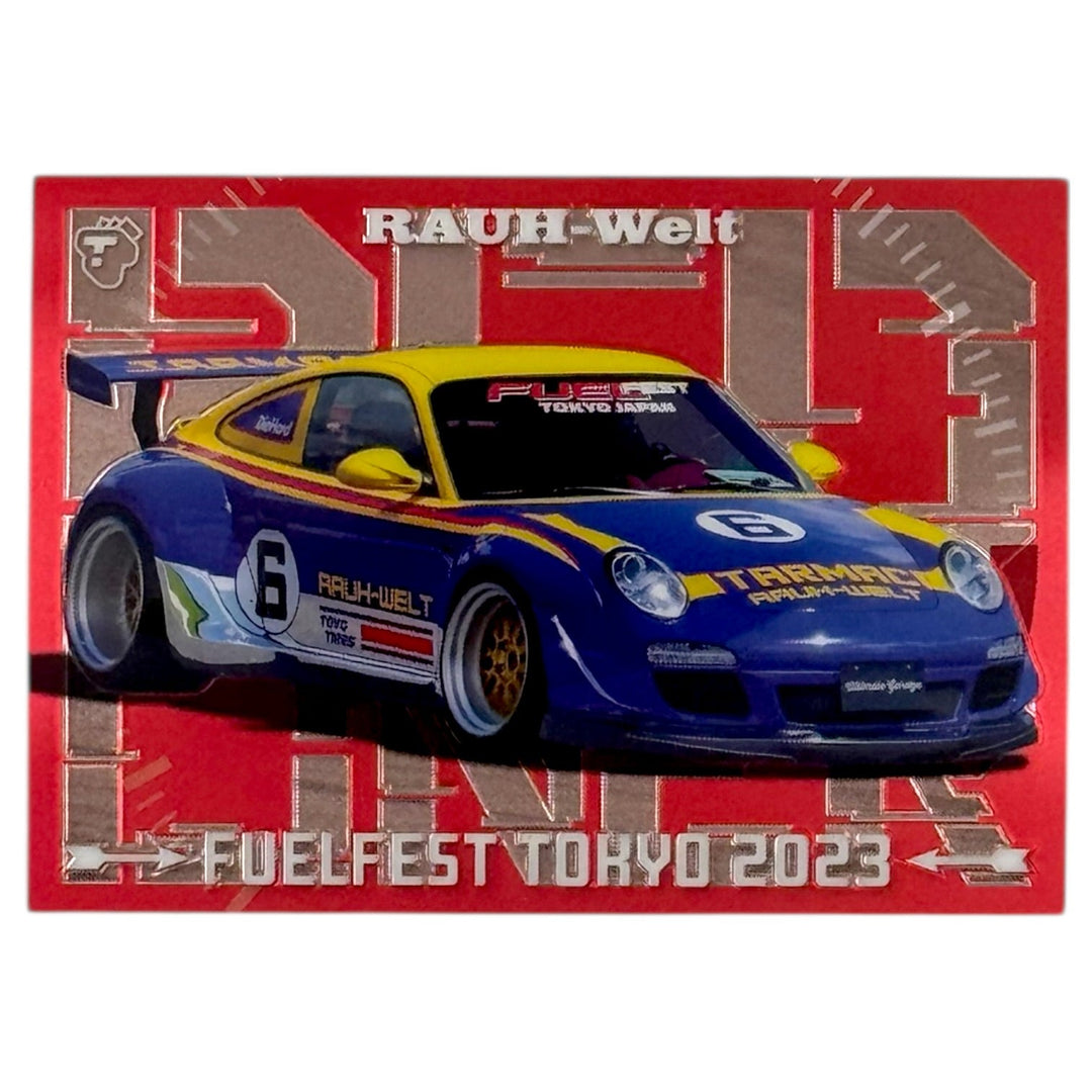 Tarmac Cards - RWB Fuelfest Tokyo 2023 (Red Liner) - Base Card - RWB Collection Trading Cards Vol.01 - Top CollectiblesDiecastTarmac Works
