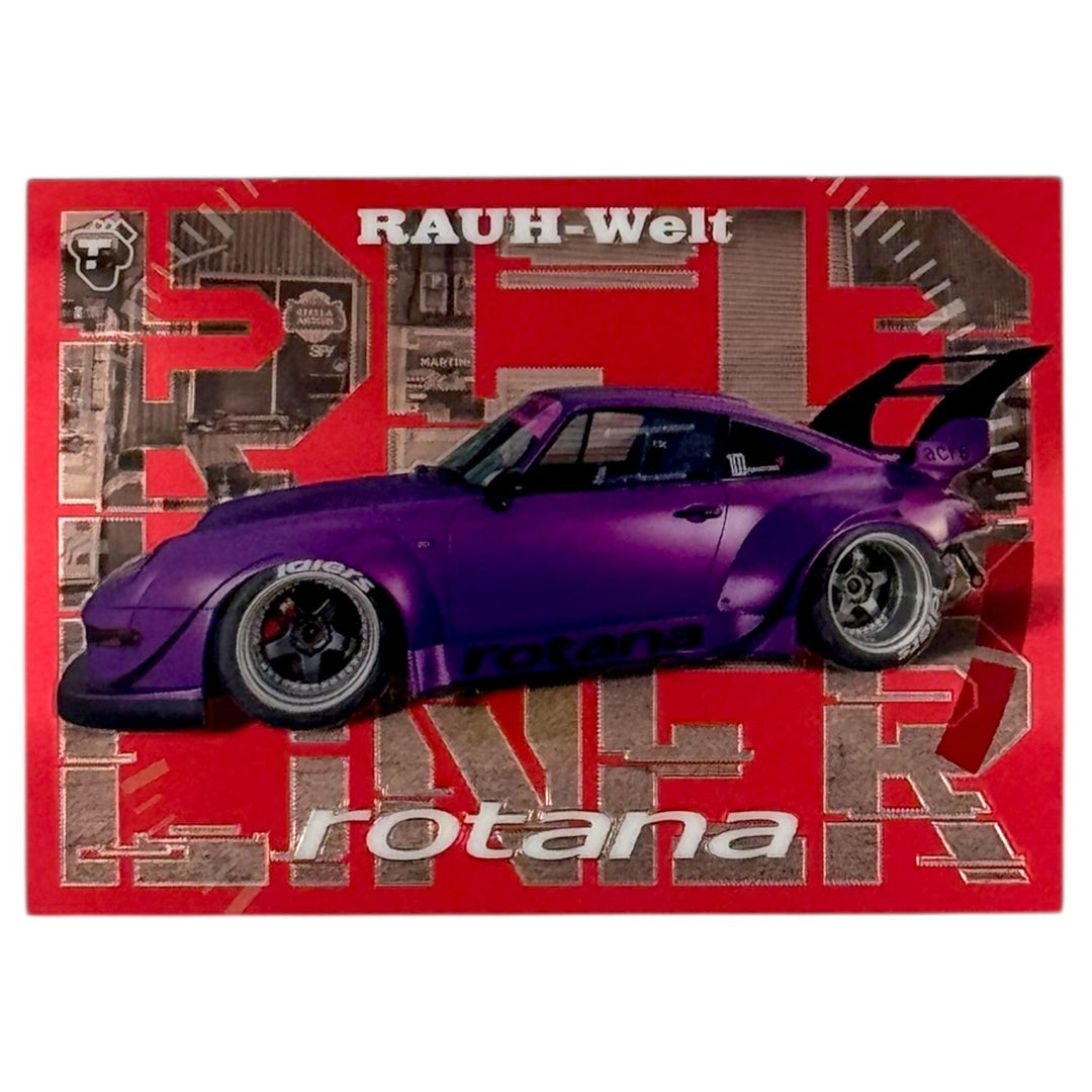 Tarmac Cards - RWB Rotana (Red Liner) - Base Card - RWB Collection Trading Cards Vol.01 - Top CollectiblesDiecastTarmac Works