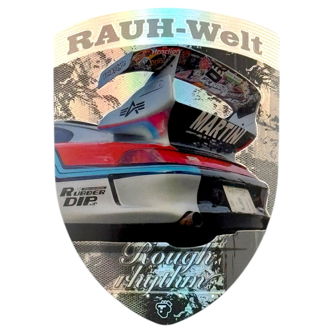 Tarmac Cards - RWB Rough Rhythm - Silver Card Die Cut - RWB Collection Trading Cards Vol.01 - Top CollectiblesDiecastTarmac Works