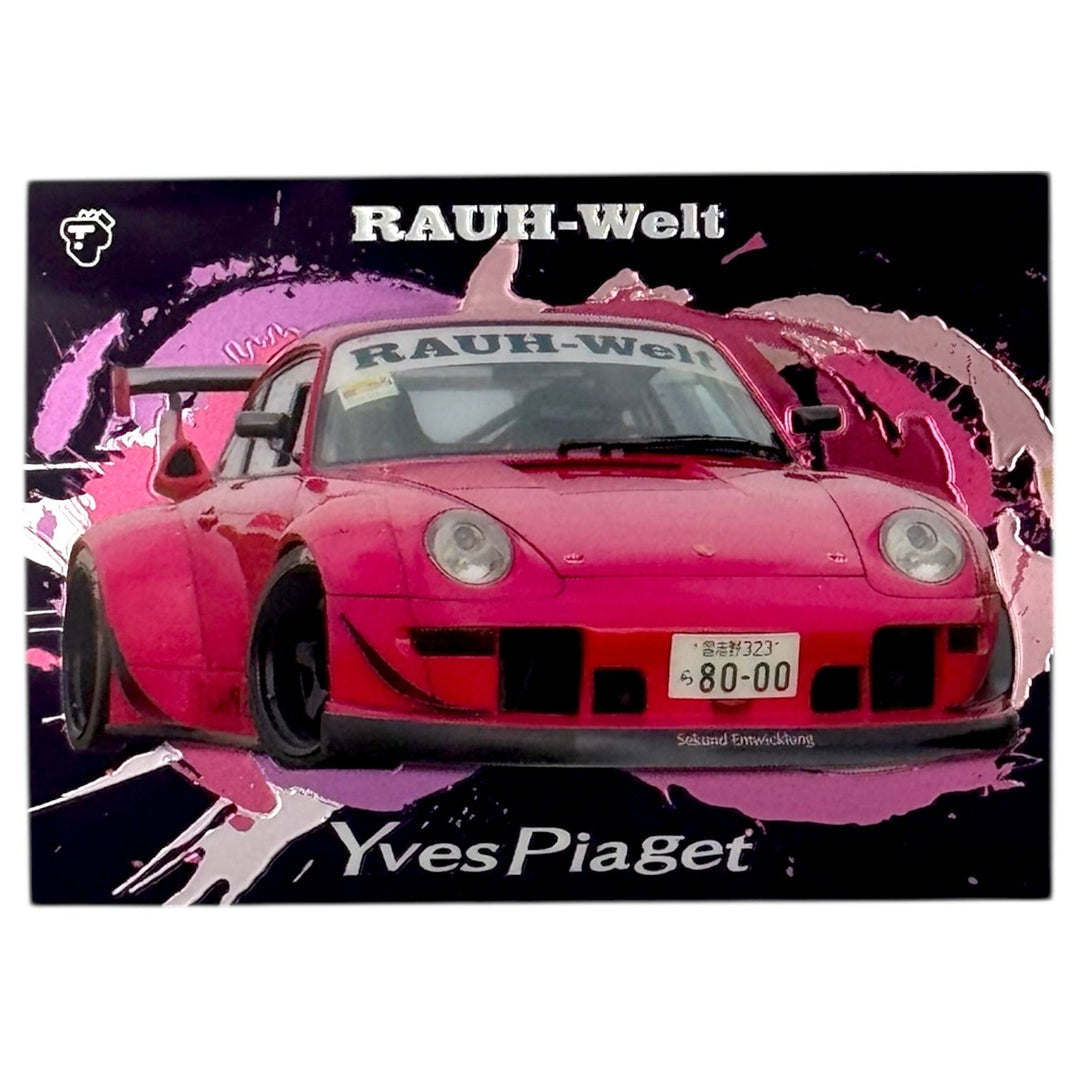 Tarmac Cards - RWB Yves Piaget - Insert Card - Color Splash - RWB Collection Trading Cards Vol.01 - Top CollectiblesDiecastTarmac Works