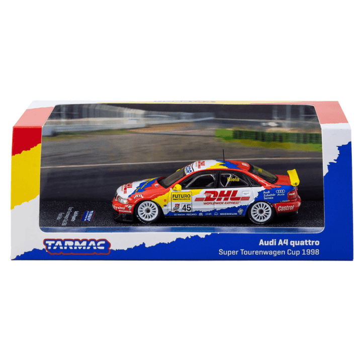 Tarmac Works - Audi A4 Quattro Super Tourenwagen Cup 1998 - Hobby64 Series - Top CollectiblesDiecastTarmac Works