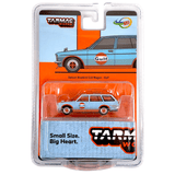 Tarmac Works - Datsun Bluebird 510 Wagon "Gulf" - 2023 *Indonesia Exclusive* - Top CollectiblesDiecastSchuco