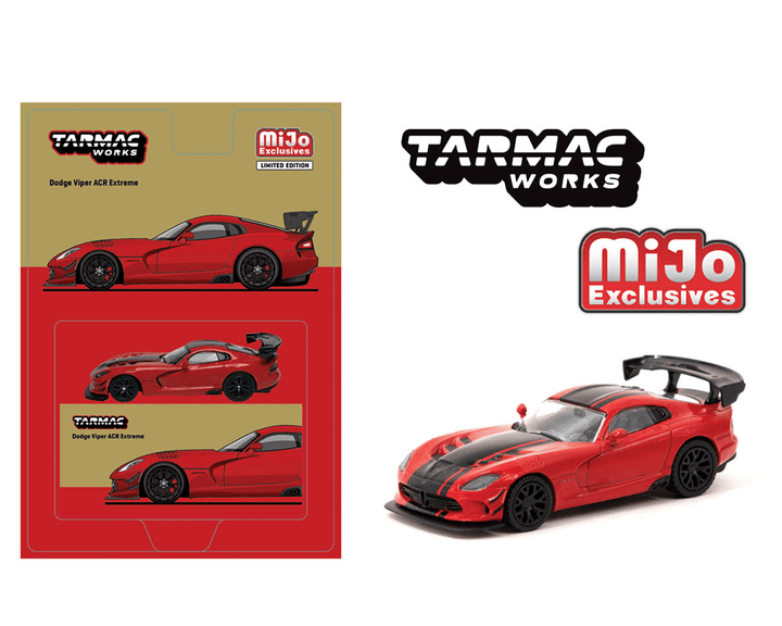 Tarmac Works - Dodge Viper ACR Extreme – Red - Top CollectiblesDiecastTarmac Works