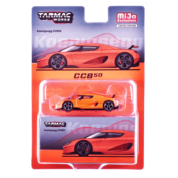 Tarmac Works - Koenigsegg CC850 – Orange - Top CollectiblesDiecastTarmac Works