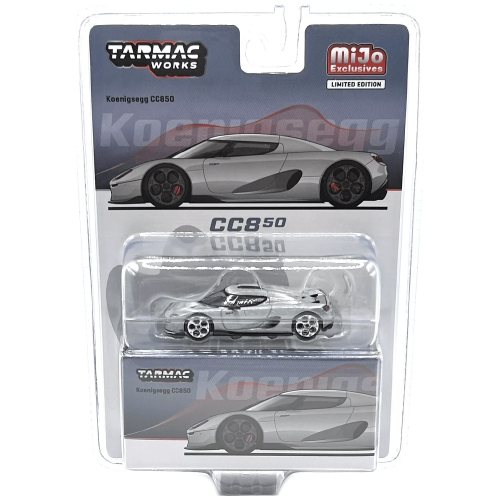 Tarmac Works - Koenigsegg CC850 – Silver *Chase* - Top CollectiblesDiecastTarmac Works