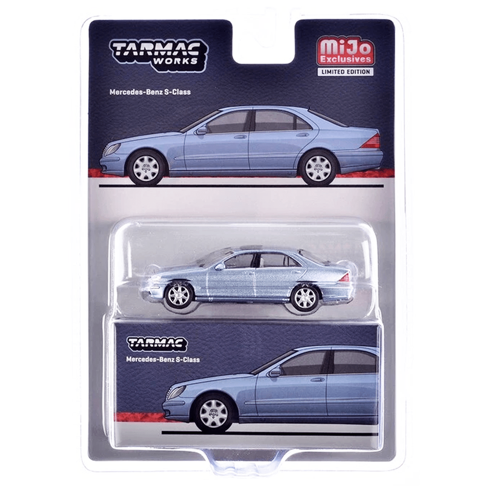 Tarmac Works - Mercedes - Benz S Class – Horizon Blue - Top CollectiblesDiecastTarmac Works