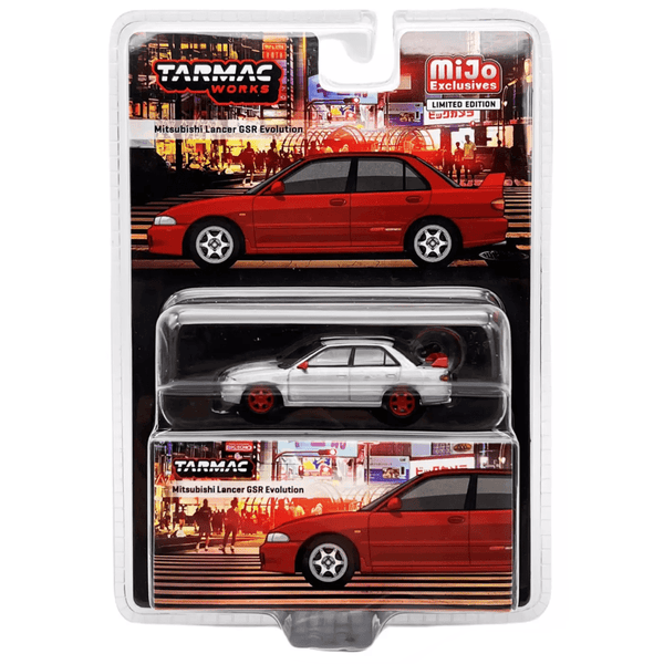 Tarmac Works - Mitsubishi Lancer GSR Evolution – Red *Chase* - Top CollectiblesDiecastTarmac Works