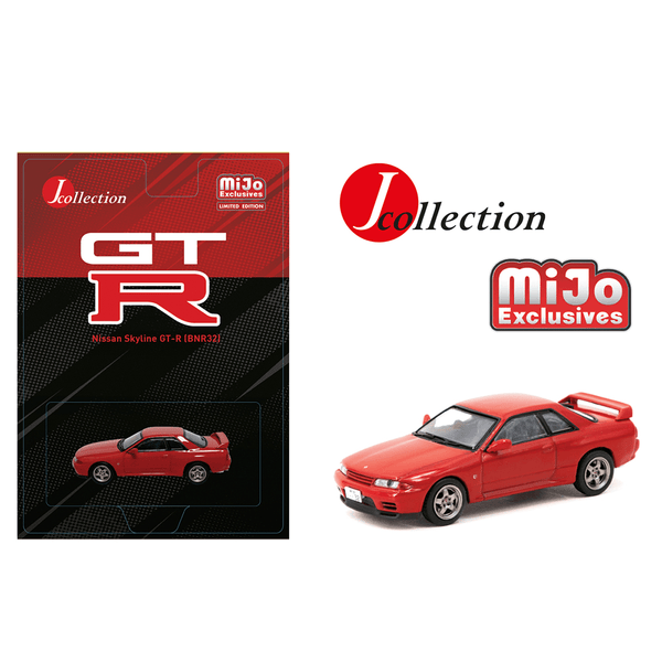 Tarmac Works - Nissan Skyline GT - R (BNR32) – Red - J - Collection Series *Pre - Order* - Top CollectiblesDiecastTarmac Works