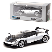 Tarmac Works - Pagani Huayra BC - Grigio Mercurio - Global64 Series - Top CollectiblesDiecastTarmac Works