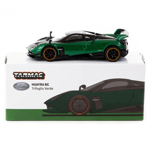 Tarmac Works - Pagani Huayra BC - Trifoglio Verde - Global64 Series - Top CollectiblesDiecastTarmac Works