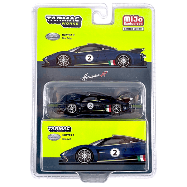 Tarmac Works - Pagani Huayra R - Blu Avio - Top CollectiblesDiecastTarmac Works