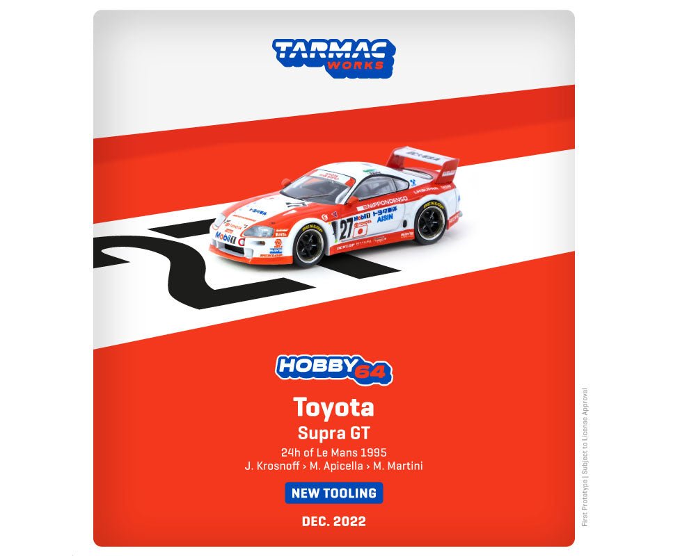 Tarmac Works - Toyota Supra GT - Hobby64 Series - Top CollectiblesDiecastTarmac Works