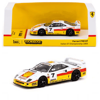 Tarmac Works x IXO Models - Ferrari F40 GT - Italian GT Championship 1993 - Hobby64 Series - Top CollectiblesDiecastTarmac Works