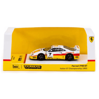Tarmac Works x IXO Models - Ferrari F40 GT - Italian GT Championship 1993 - Hobby64 Series - Top CollectiblesDiecastTarmac Works