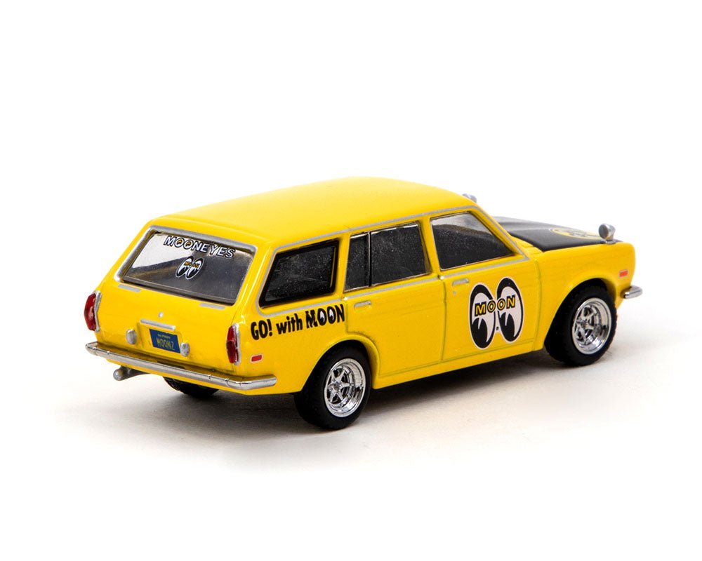 Tarmac Works X Mooneyes - Datsun Bluebird 510 Wagon Mooneyes - 2022 Collab64 Series *MiJo Exclusive* - Top CollectiblesDiecastSchuco