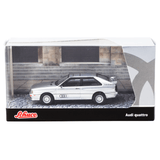 Tarmac Works X Schuco - Audi Quattro – Silver - Collab64 Series - Top CollectiblesDiecastTarmac Works